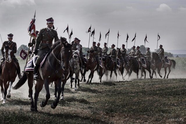 Ułańska szarża.