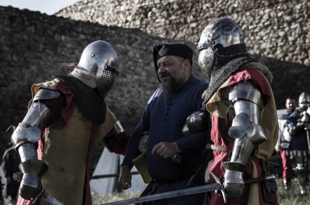 Pojmanie przez rycerzy.