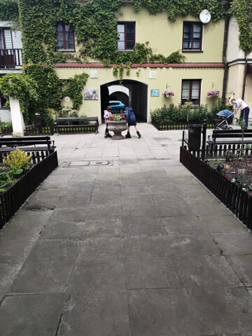 Dziedziniec kamienicy