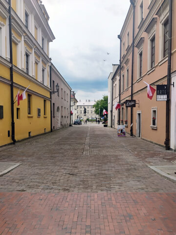 Ulica Grodzka w Zamościu