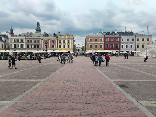 Rynek w Zamościu