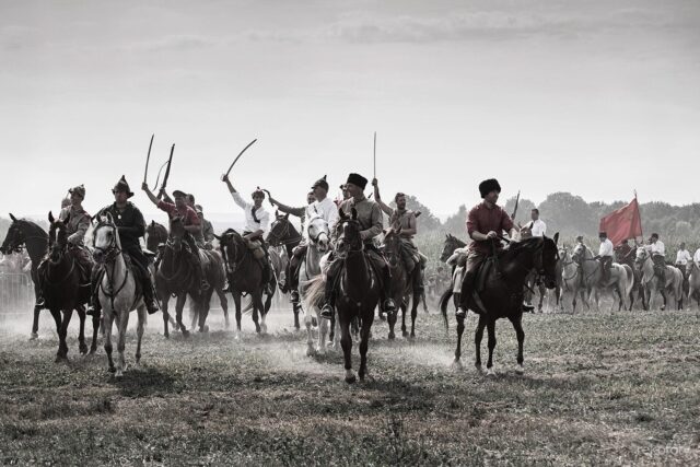 Bolszewicka armia konna.