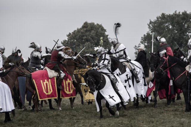 Starcie polsko - krzyżackie.